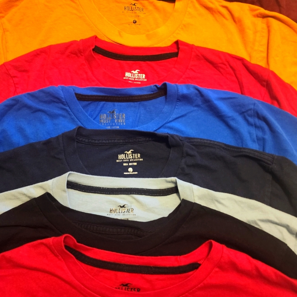 HOLLISTER T-shirt LOT size large